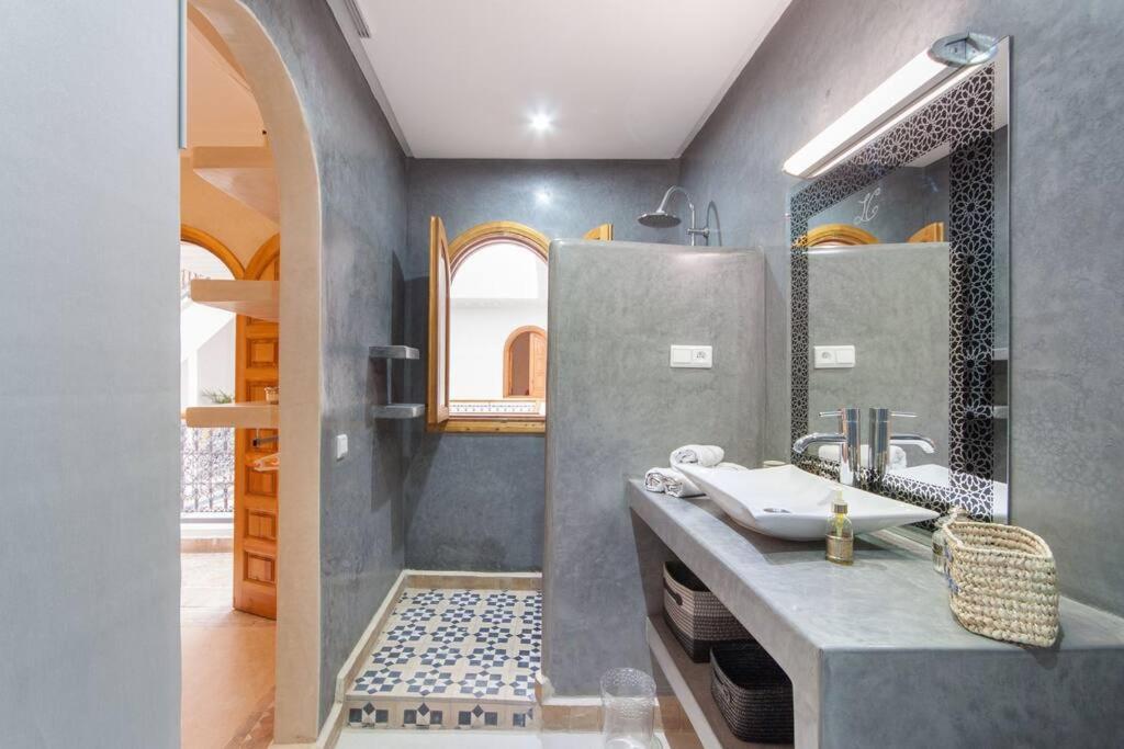 Riad Melilo Avec Piscine Chauffee Marrakesh Eksteriør billede