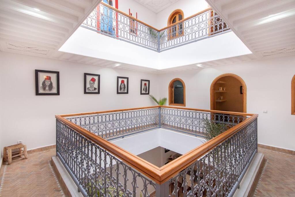 Riad Melilo Avec Piscine Chauffee Marrakesh Eksteriør billede