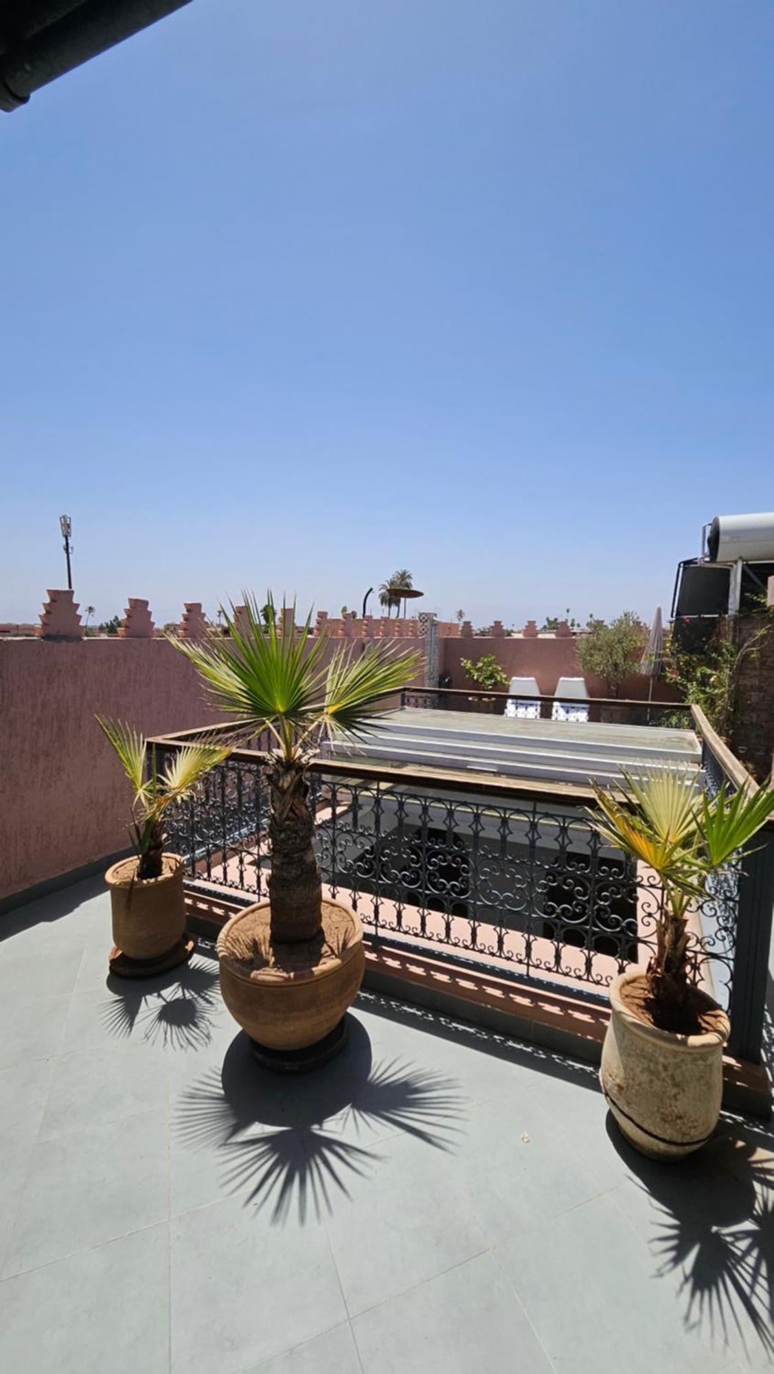 Riad Melilo Avec Piscine Chauffee Marrakesh Eksteriør billede