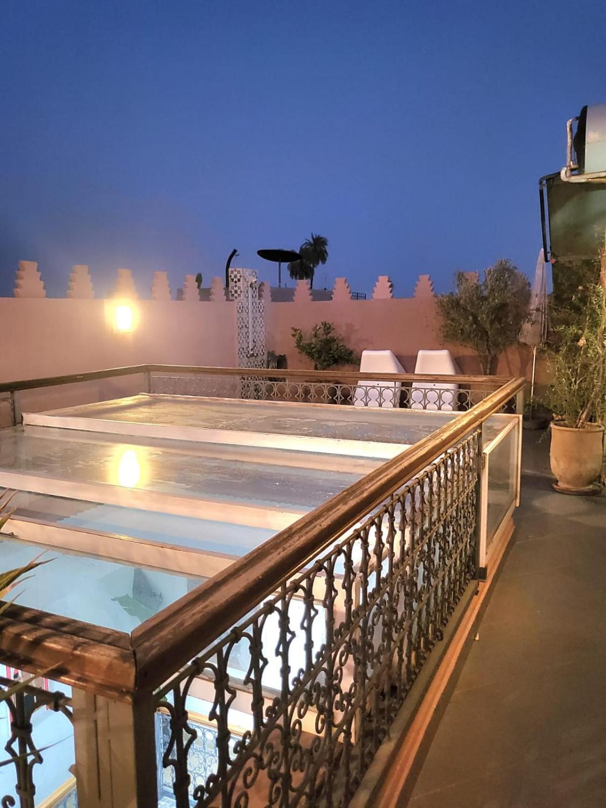 Riad Melilo Avec Piscine Chauffee Marrakesh Eksteriør billede