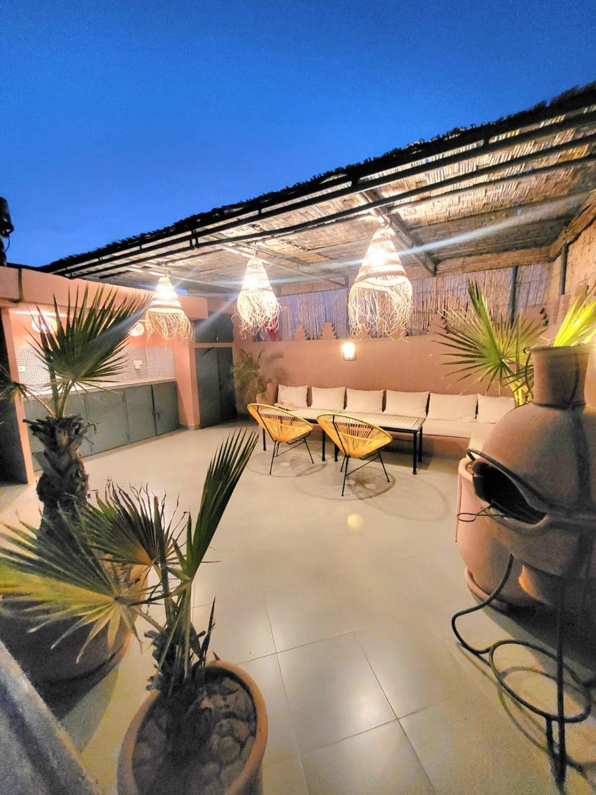 Riad Melilo Avec Piscine Chauffee Marrakesh Eksteriør billede