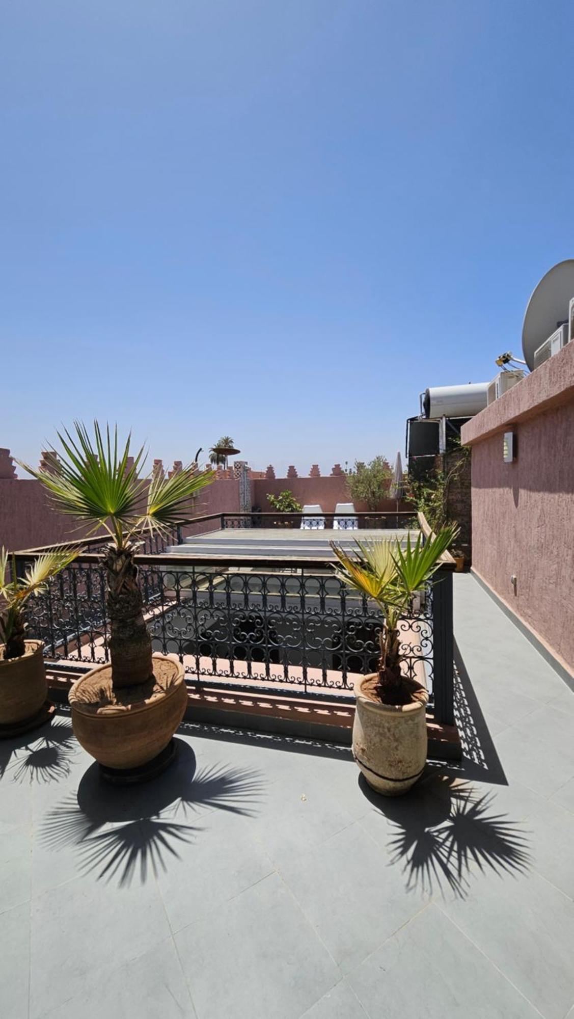 Riad Melilo Avec Piscine Chauffee Marrakesh Eksteriør billede
