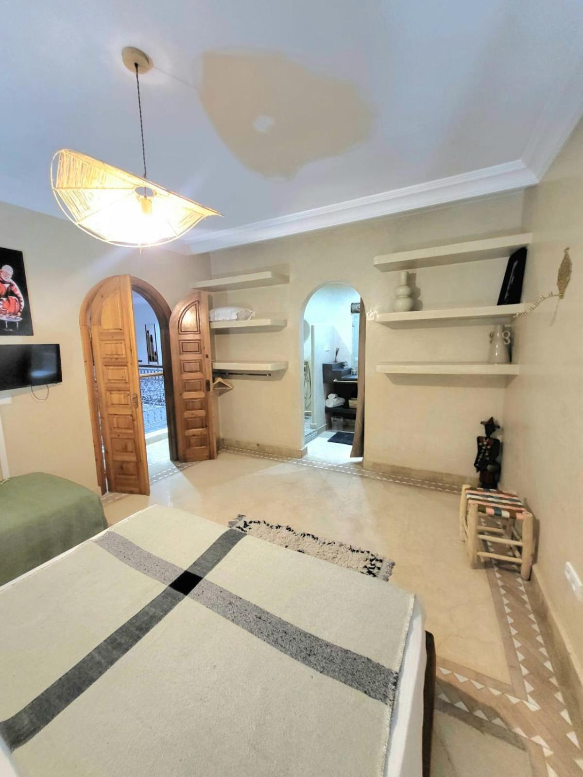 Riad Melilo Avec Piscine Chauffee Marrakesh Eksteriør billede