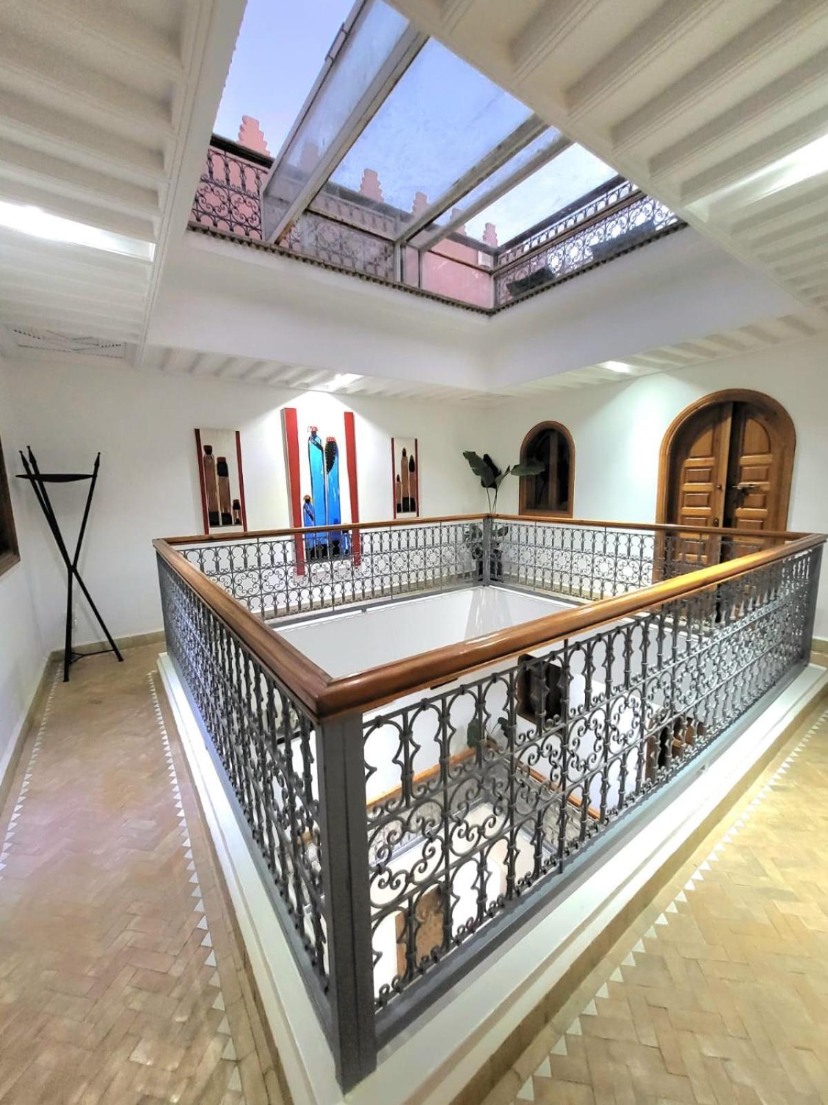 Riad Melilo Avec Piscine Chauffee Marrakesh Eksteriør billede