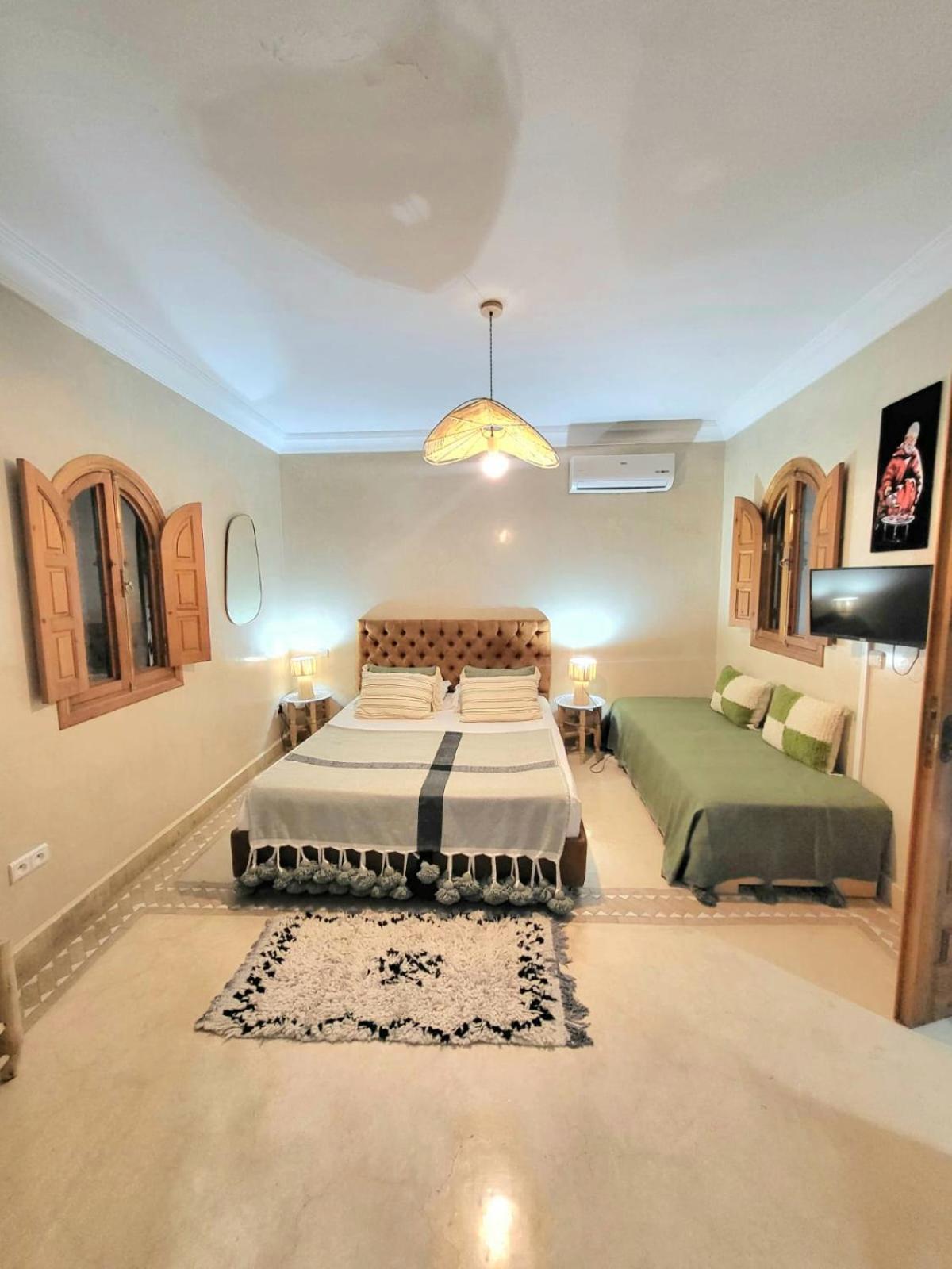 Riad Melilo Avec Piscine Chauffee Marrakesh Eksteriør billede