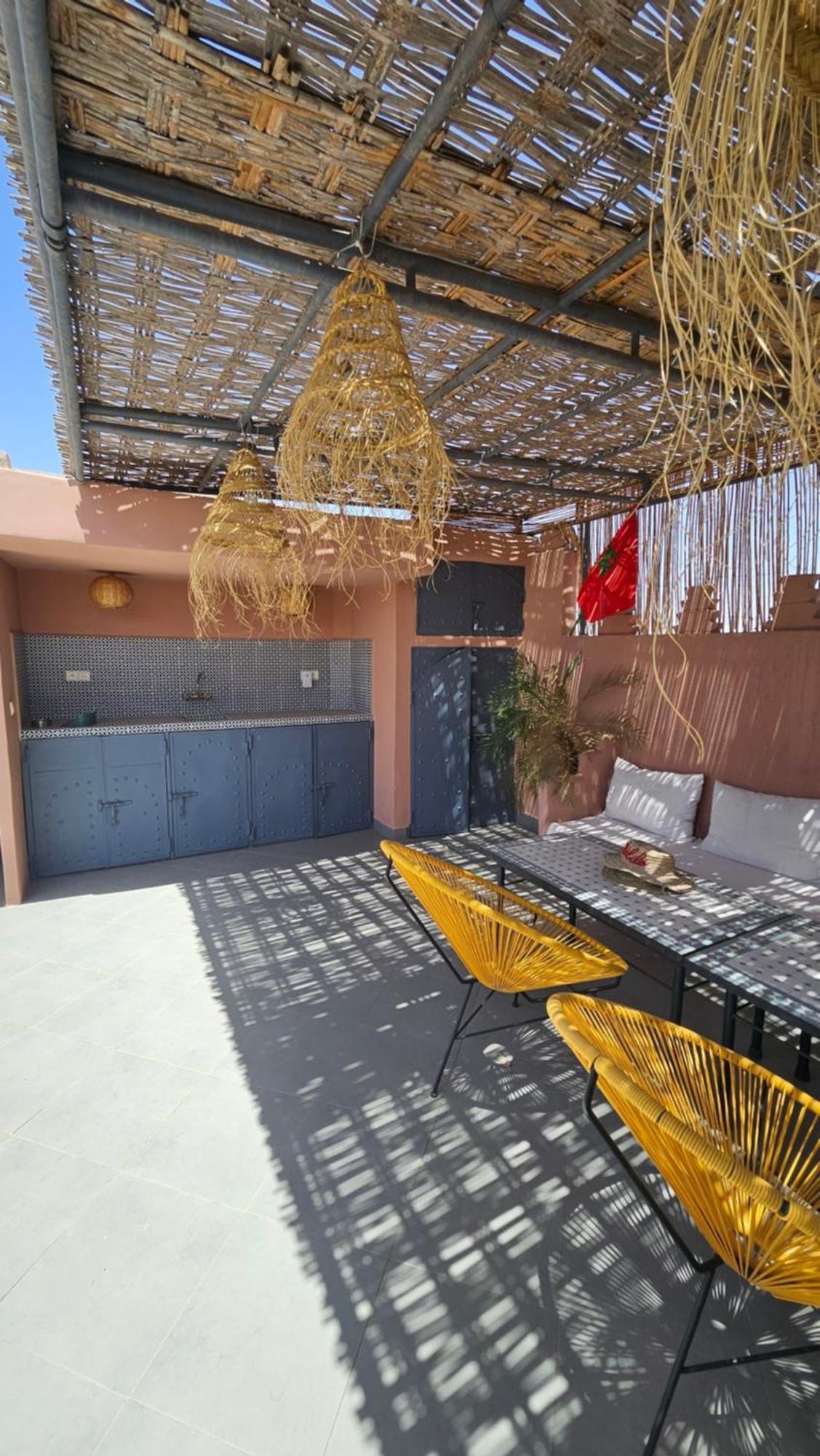 Riad Melilo Avec Piscine Chauffee Marrakesh Eksteriør billede