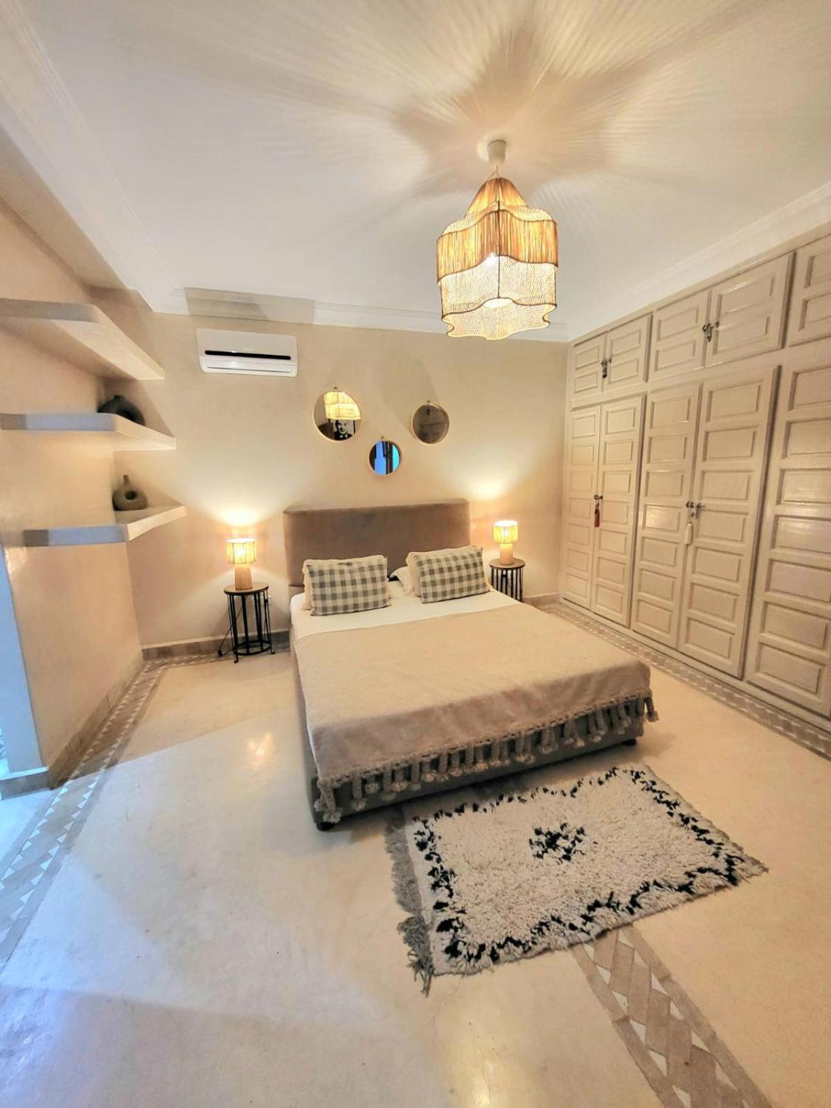 Riad Melilo Avec Piscine Chauffee Marrakesh Eksteriør billede