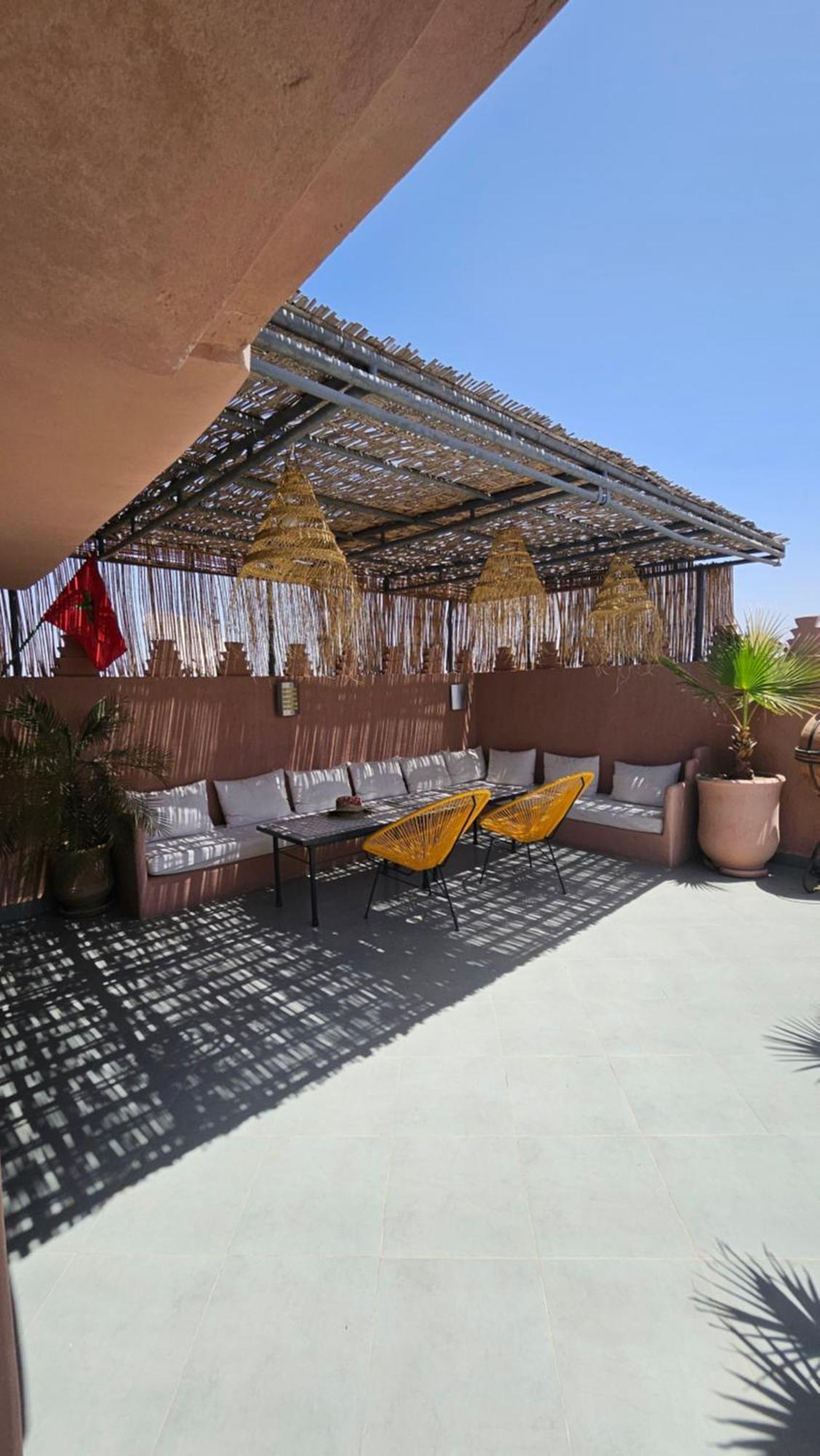 Riad Melilo Avec Piscine Chauffee Marrakesh Eksteriør billede